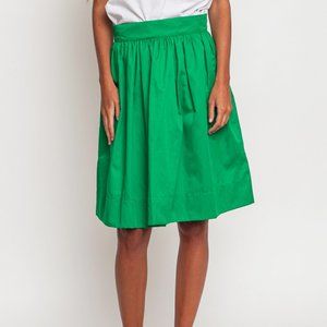Modcloth Green A-Line Skirt